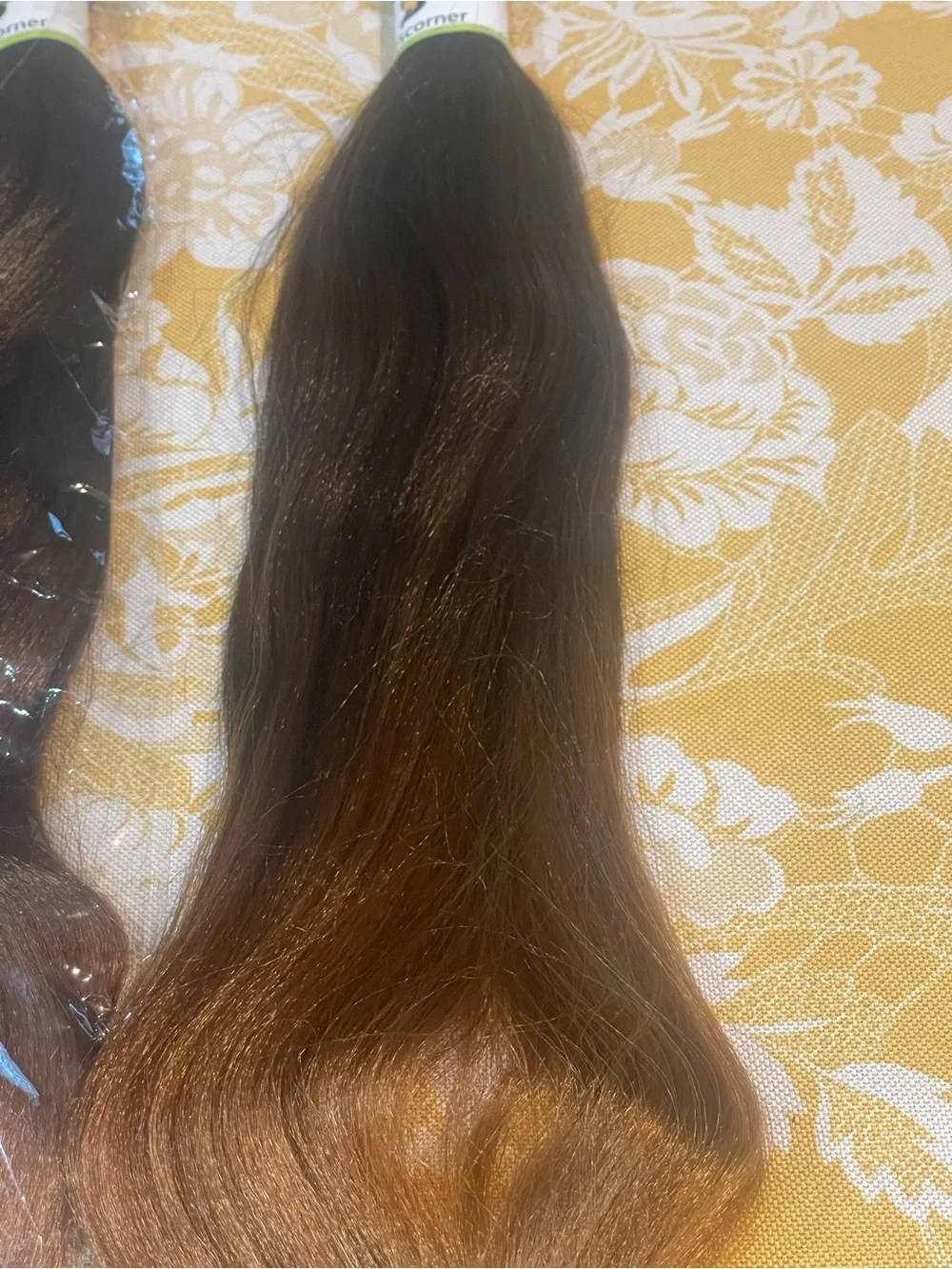 Nescorner Boho Braiding Hair Brown Blonde Ombre 30” 8 Packs